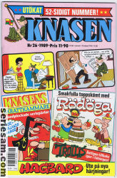 Knasen 1989 nr 26 omslag serier Knasen 1989 nr 26 omslag serier
