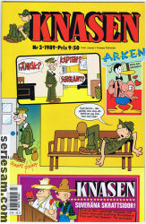 Knasen 1989 nr 3 omslag serier Knasen 1989 nr 3 omslag serier