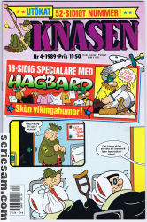 Knasen 1989 nr 4 omslag serier Knasen 1989 nr 4 omslag serier