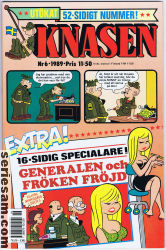 Knasen 1989 nr 6 omslag serier Knasen 1989 nr 6 omslag serier