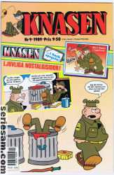 Knasen 1989 nr 9 omslag serier Knasen 1989 nr 9 omslag serier