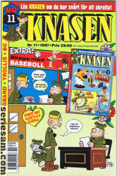 Knasen 1997 nr 11 omslag serier Knasen 1997 nr 11 omslag serier