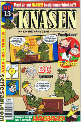 Knasen 1997 nr 13 omslag serier Knasen 1997 nr 13 omslag serier
