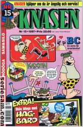 Knasen 1997 nr 15 omslag serier Knasen 1997 nr 15 omslag serier