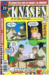 Knasen 1997 nr 19 omslag serier Knasen 1997 nr 19 omslag serier