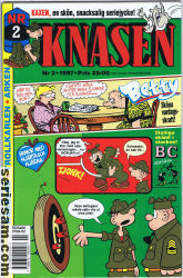 Knasen 1997 nr 2 omslag serier Knasen 1997 nr 2 omslag serier