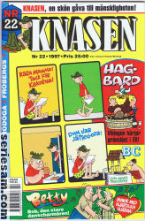 Knasen 1997 nr 22 omslag serier Knasen 1997 nr 22 omslag serier