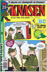 Knasen 1997 nr 25 omslag serier Knasen 1997 nr 25 omslag serier