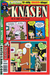 Knasen 1997 nr 3 omslag serier Knasen 1997 nr 3 omslag serier