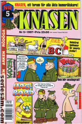 Knasen 1997 nr 5 omslag serier Knasen 1997 nr 5 omslag serier