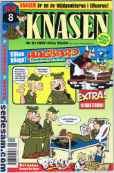 Knasen 1997 nr 8 omslag serier Knasen 1997 nr 8 omslag serier