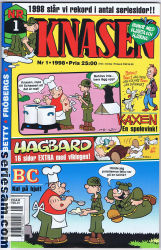 Knasen 1998 nr 1 omslag serier