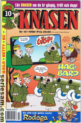 Knasen 1998 nr 10 omslag serier Knasen 1998 nr 10 omslag serier
