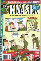 Knasen 1998 nr 15 omslag serier Knasen 1998 nr 15 omslag serier