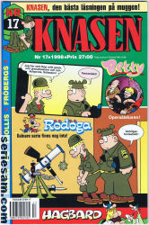 Knasen 1998 nr 17 omslag serier Knasen 1998 nr 17 omslag serier