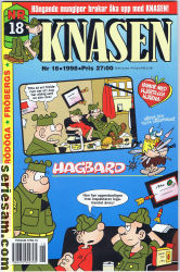 Knasen 1998 nr 18 omslag serier Knasen 1998 nr 18 omslag serier