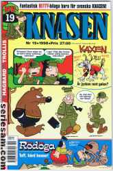 Knasen 1998 nr 19 omslag serier Knasen 1998 nr 19 omslag serier