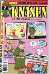 Knasen 1998 nr 2 omslag serier