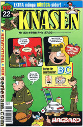 Knasen 1998 nr 22 omslag serier Knasen 1998 nr 22 omslag serier