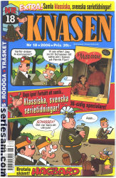 Knasen 2006 nr 18 omslag serier Knasen 2006 nr 18 omslag serier