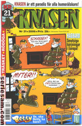 Knasen 2006 nr 21 omslag serier Knasen 2006 nr 21 omslag serier