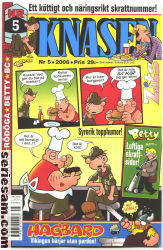 Knasen 2006 nr 5 omslag serier Knasen 2006 nr 5 omslag serier