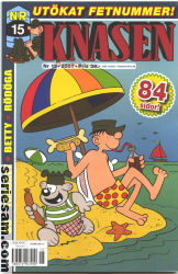 Knasen 2007 nr 15 omslag serier Knasen 2007 nr 15 omslag serier