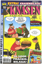 Knasen 2007 nr 18 omslag serier Knasen 2007 nr 18 omslag serier