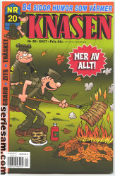 Knasen 2007 nr 20 omslag serier Knasen 2007 nr 20 omslag serier