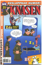 Knasen 2007 nr 25 omslag serier Knasen 2007 nr 25 omslag serier