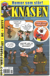 Knasen 2007 nr 6 omslag serier