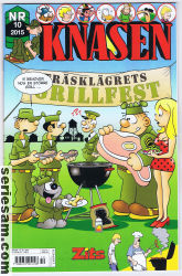 Knasen 2015 nr 10 omslag serier Knasen 2015 nr 10 omslag serier