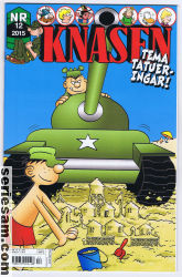 Knasen 2015 nr 12 omslag serier Knasen 2015 nr 12 omslag serier