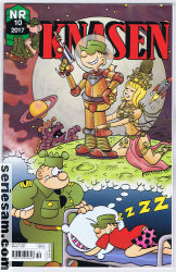 Knasen 2017 nr 10 omslag serier Knasen 2017 nr 10 omslag serier