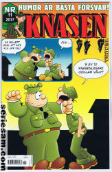 Knasen 2017 nr 11 omslag serier Knasen 2017 nr 11 omslag serier