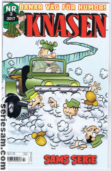 Knasen 2017 nr 3 omslag serier Knasen 2017 nr 3 omslag serier