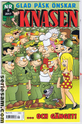 Knasen 2017 nr 8 omslag serier Knasen 2017 nr 8 omslag serier