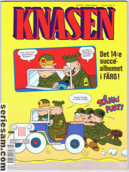 Knasen album 1990 nr 14 omslag serier