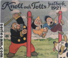 Knoll och Tott 1921 omslag serier
