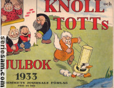 Knoll och Tott 1933 omslag serier