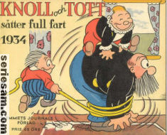 Knoll och Tott 1934 omslag serier