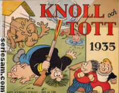 Knoll och Tott 1935 omslag serier