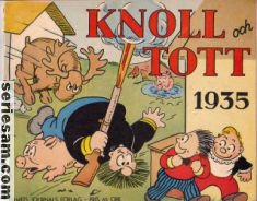 Knoll och Tott 1935 omslag serier Knoll och Tott 1935 omslag serier