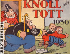 Knoll och Tott 1936 omslag serier