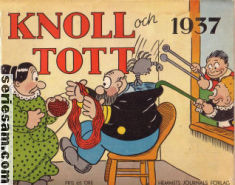Knoll och Tott 1937 omslag serier