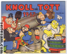 Knoll och Tott 1947 omslag serier