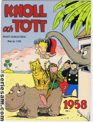 Knoll och Tott 1958 omslag serier