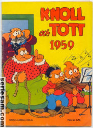 Knoll och Tott 1959 omslag serier