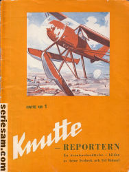Knutte reportern 1950 nr 1 omslag serier