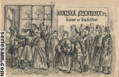 Komiska stentryck 1862 nr 2 omslag serier Komiska stentryck 1862 nr 2 omslag serier